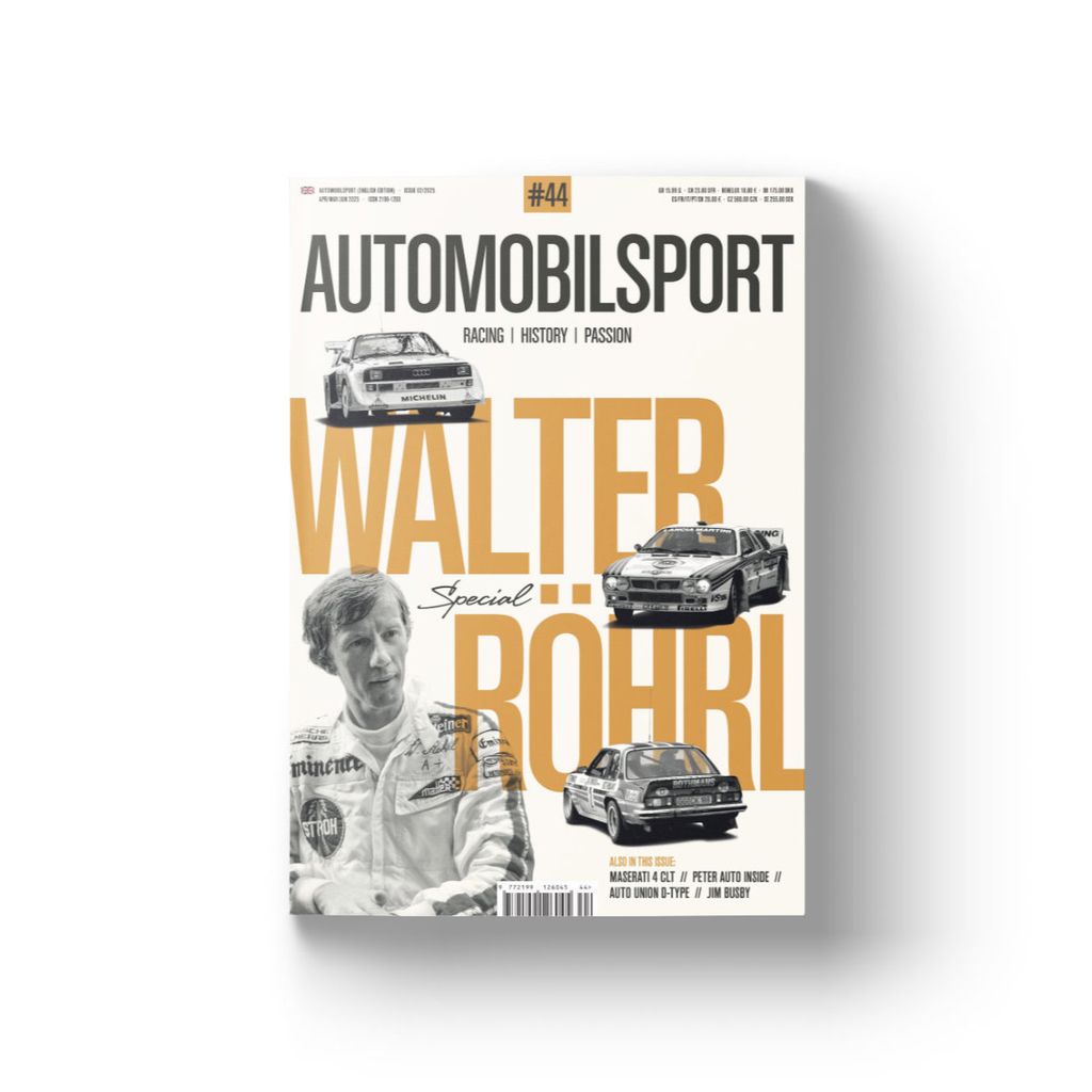 AUTOMOBILSPORT #44 – Walter Röhrl – Englische Ausgabe
